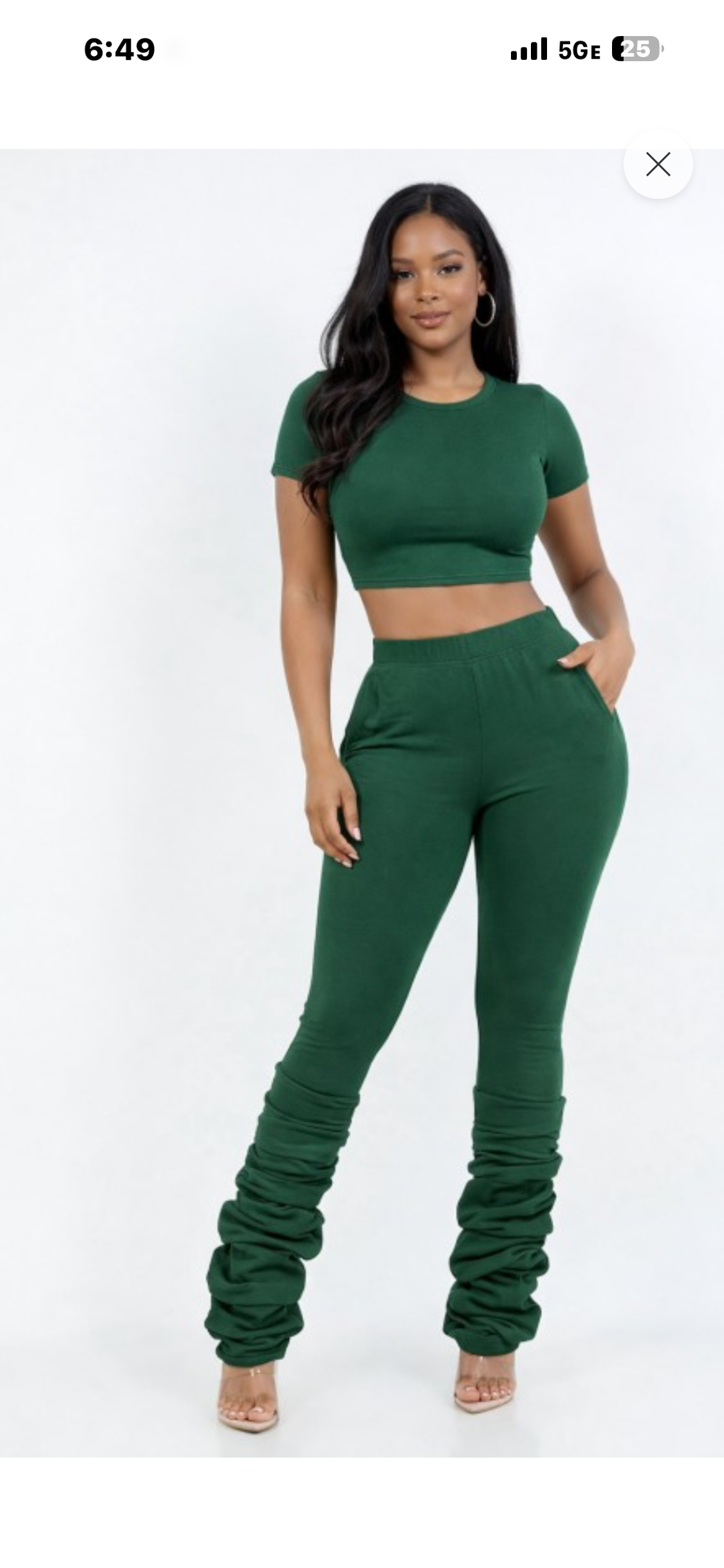 Money stacked set