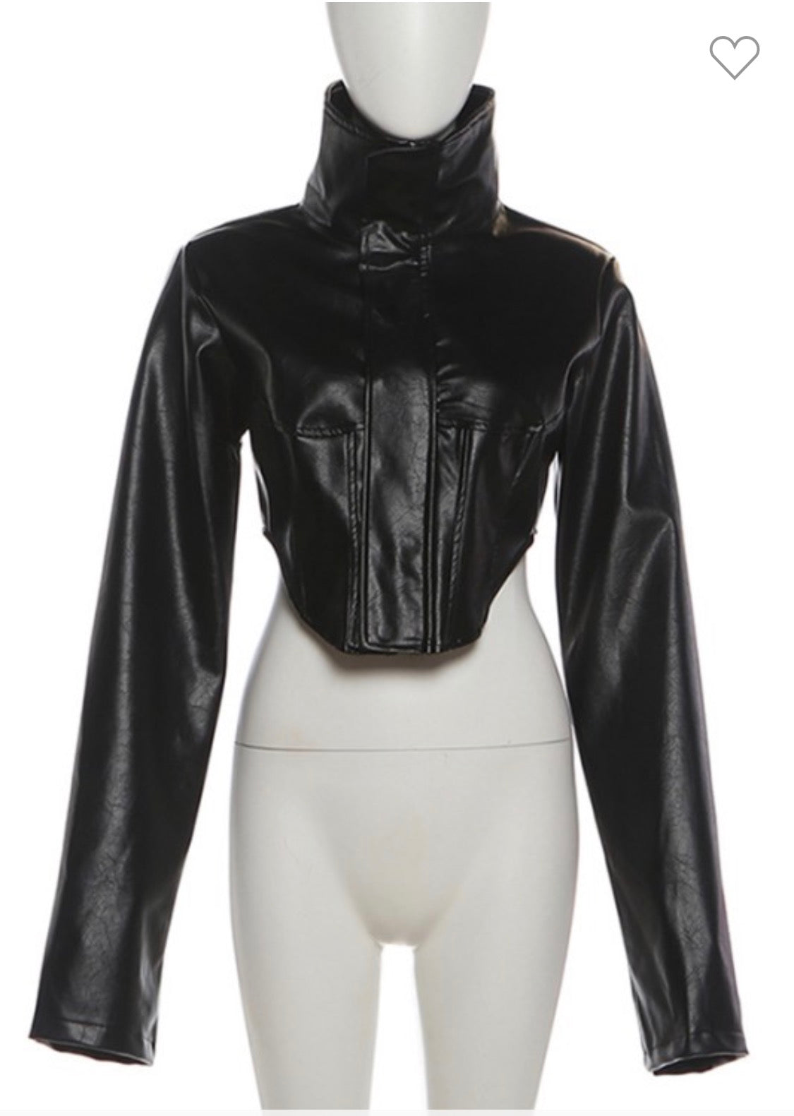 Biker leather jacket